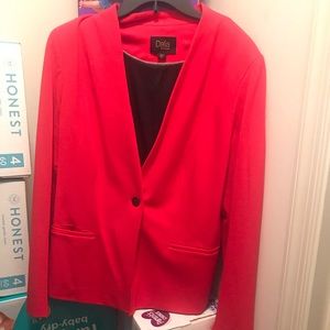 Dalia red blazer